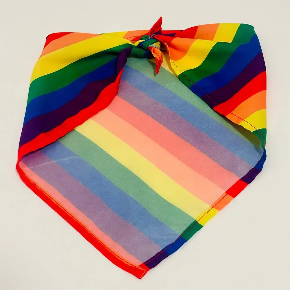 Rainbow Dog Bandana Pride Pet Bandana